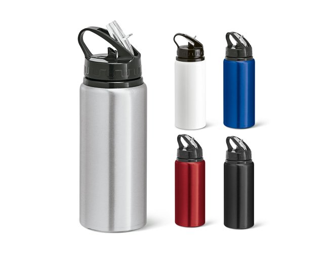 Squeeze Alumnio bico de canudo 670 ml
