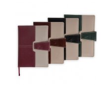 Agenda com Fecho de Im� e Suporte para Caneta