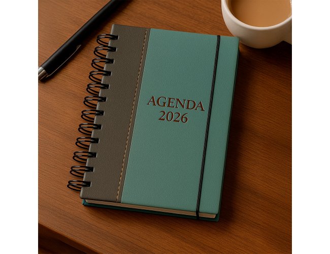 Agenda Diária 2026 Wire-O