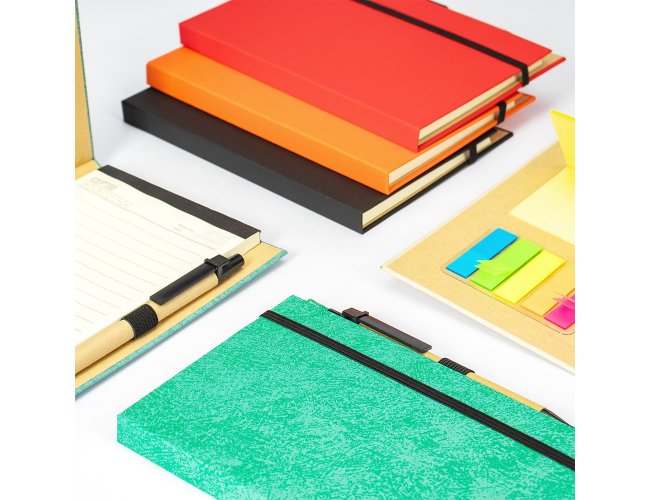 Bloco de Anotações com Caneta