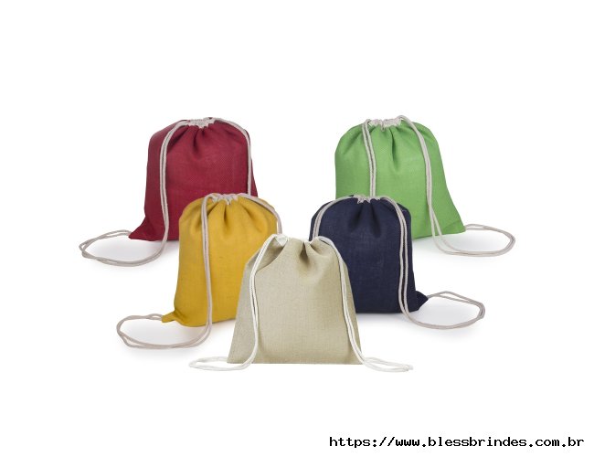 Mochila Saco de Juta